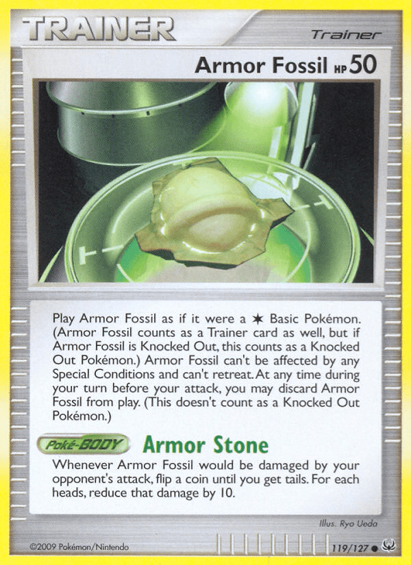 Armor Fossil (119/127) [Platinum: Base Set] Pokemon Single Pokémon  | Multizone: Comics And Games
