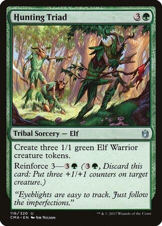 Hunting Triad [Commander Anthology] MTG Single Magic: The Gathering  | Multizone: Comics And Games