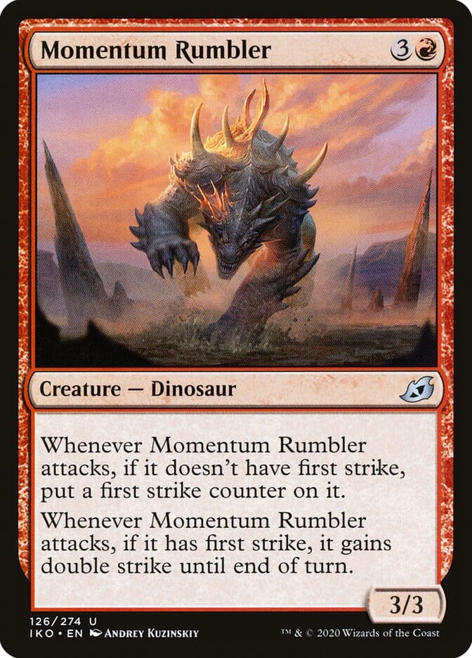 Momentum Rumbler [Ikoria: Lair of Behemoths] MTG Single Magic: The Gathering  | Multizone: Comics And Games