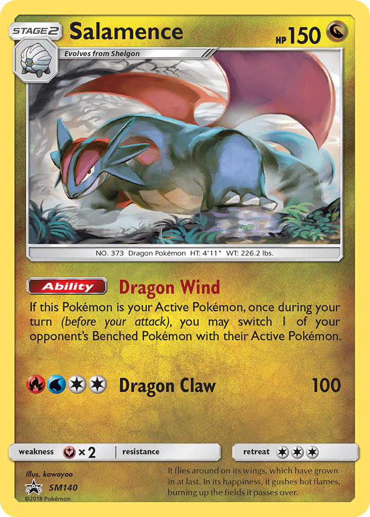 Salamence (SM140) [Sun & Moon: Black Star Promos] Pokemon Single Pokémon  | Multizone: Comics And Games