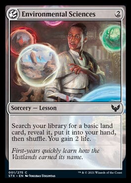 Environmental Sciences [Strixhaven: School of Mages] MTG Single Magic: The Gathering  | Multizone: Comics And Games