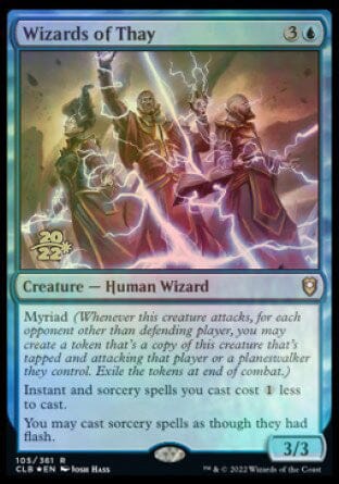Wizards of Thay [Commander Legends: Battle for Baldur's Gate Prerelease Promos] MTG Single Magic: The Gathering  | Multizone: Comics And Games