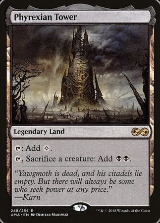 Phyrexian Tower [Ultimate Masters] MTG Single Magic: The Gathering  | Multizone: Comics And Games