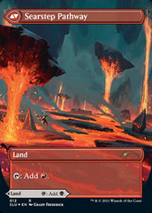 Blightstep Pathway // Searstep Pathway (Borderless) [Secret Lair: Ultimate Edition 2] MTG Single Magic: The Gathering  | Multizone: Comics And Games