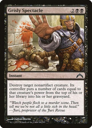 Grisly Spectacle [Gatecrash] MTG Single Magic: The Gathering  | Multizone: Comics And Games