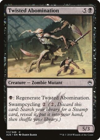Twisted Abomination [Masters 25] MTG Single Magic: The Gathering  | Multizone: Comics And Games