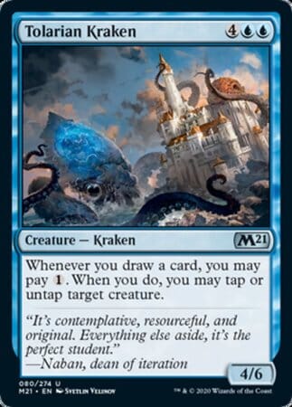 Tolarian Kraken [Core Set 2021] MTG Single Magic: The Gathering  | Multizone: Comics And Games