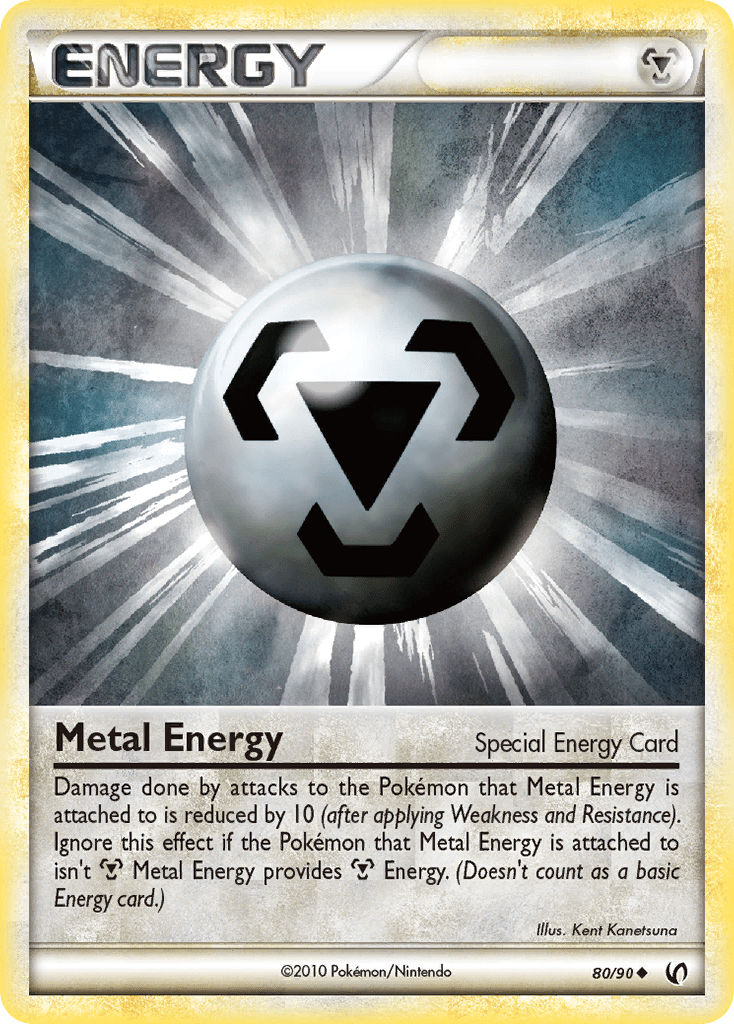Metal Energy (80/90) [HeartGold & SoulSilver: Undaunted] Pokemon Single Pokémon  | Multizone: Comics And Games