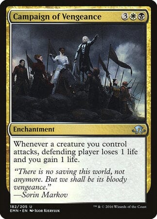 Campaign of Vengeance [Eldritch Moon] MTG Single Magic: The Gathering  | Multizone: Comics And Games