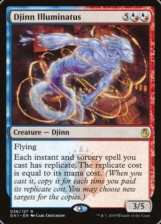 Djinn Illuminatus [GRN Guild Kit] MTG Single Magic: The Gathering  | Multizone: Comics And Games