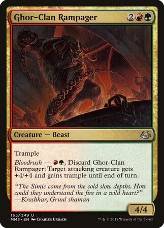 Ghor-Clan Rampager [Modern Masters 2017] MTG Single Magic: The Gathering  | Multizone: Comics And Games