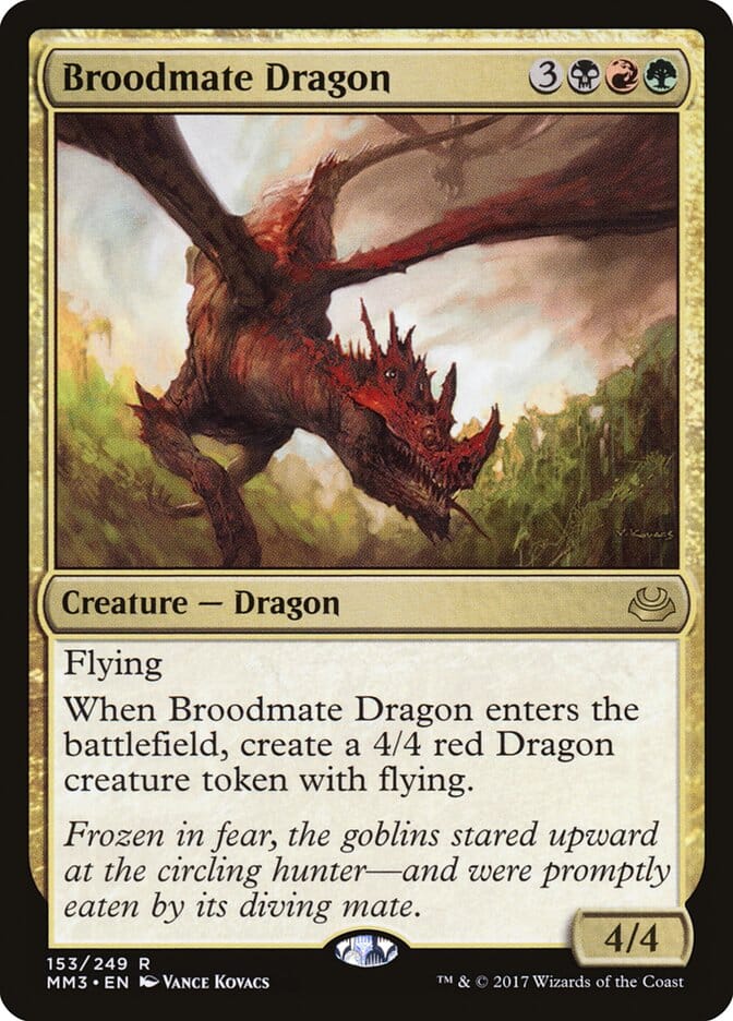 Broodmate Dragon [Modern Masters 2017] MTG Single Magic: The Gathering  | Multizone: Comics And Games