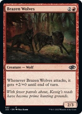 Brazen Wolves [Jumpstart 2022] MTG Single Magic: The Gathering  | Multizone: Comics And Games