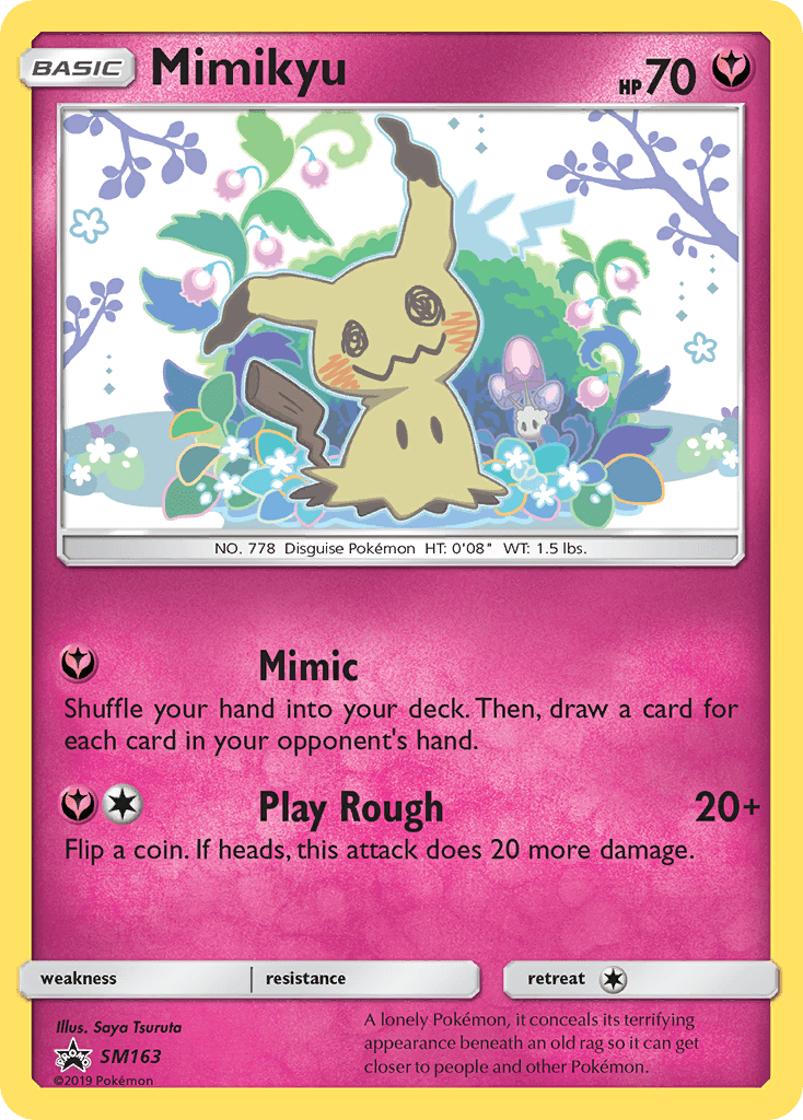 Mimikyu (SM163) [Sun & Moon: Black Star Promos] Pokemon Single Pokémon  | Multizone: Comics And Games