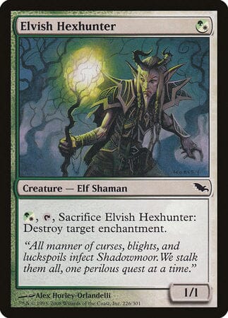 Elvish Hexhunter [Shadowmoor] MTG Single Magic: The Gathering  | Multizone: Comics And Games