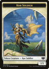 Kor Soldier // Pegasus Double-sided Token [Commander 2014 Tokens] MTG Single Magic: The Gathering  | Multizone: Comics And Games