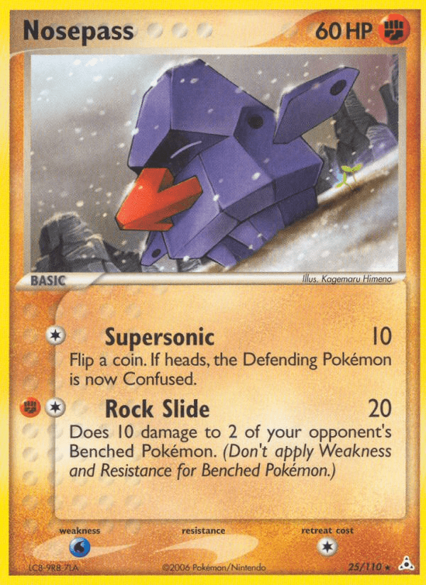 Nosepass (25/110) [EX: Holon Phantoms] Pokemon Single Pokémon  | Multizone: Comics And Games