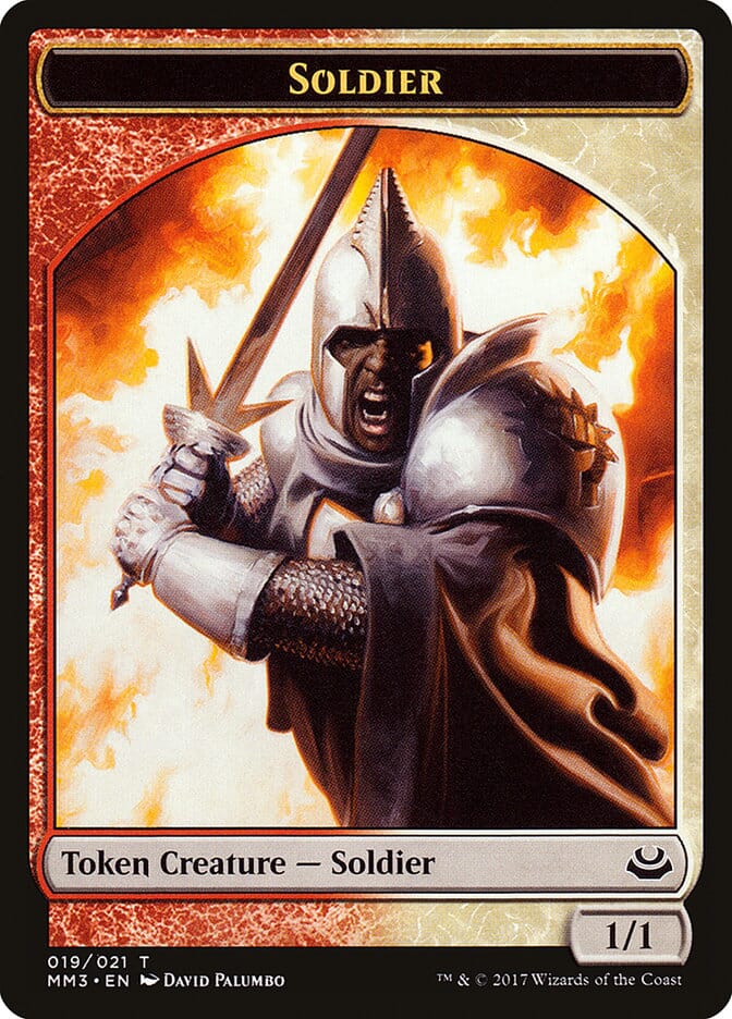 Soldier (019/021) [Modern Masters 2017 Tokens] MTG Single Magic: The Gathering  | Multizone: Comics And Games