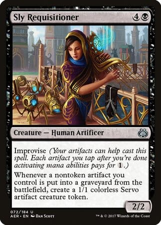 Sly Requisitioner [Aether Revolt] MTG Single Magic: The Gathering  | Multizone: Comics And Games