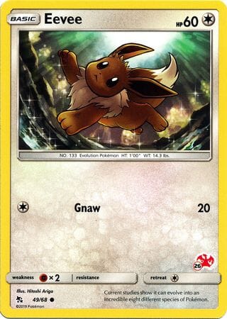 Eevee (49/68) (Charizard Stamp #26) [Battle Academy 2020] Pokemon Single Pokémon  | Multizone: Comics And Games