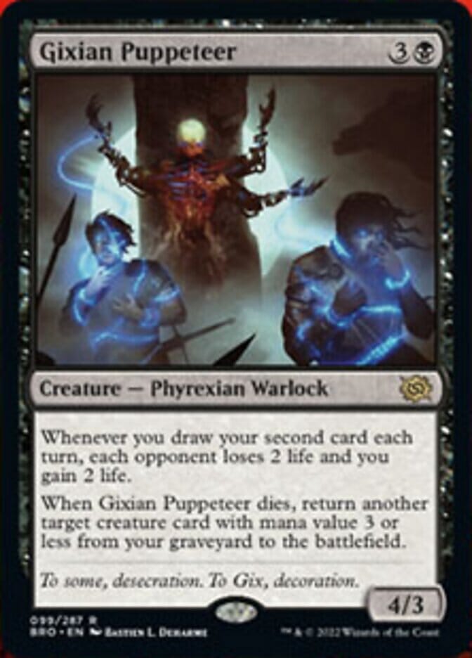 Gixian Puppeteer [The Brothers' War] MTG Single Magic: The Gathering  | Multizone: Comics And Games