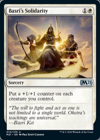 Basri's Solidarity [Core Set 2021] MTG Single Magic: The Gathering  | Multizone: Comics And Games