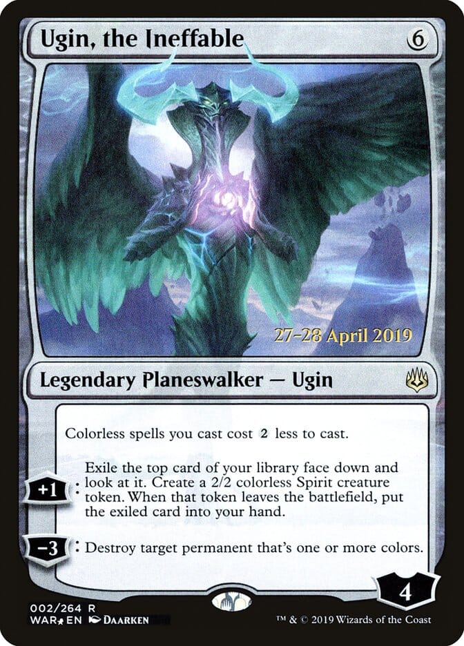 Ugin, the Ineffable [War of the Spark Prerelease Promos] MTG Single Magic: The Gathering  | Multizone: Comics And Games