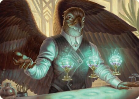 Speakeasy Server Art Card [Streets of New Capenna Art Series] MTG Single Magic: The Gathering  | Multizone: Comics And Games