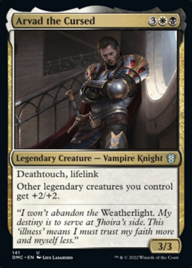 Arvad the Cursed [Dominaria United Commander] MTG Single Magic: The Gathering  | Multizone: Comics And Games