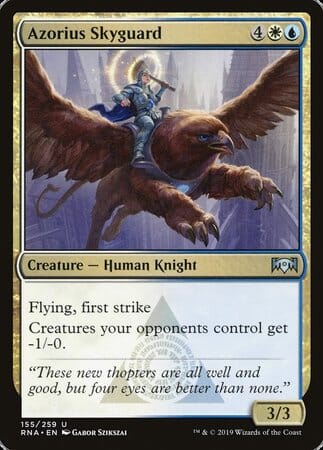 Azorius Skyguard [Ravnica Allegiance] MTG Single Magic: The Gathering  | Multizone: Comics And Games