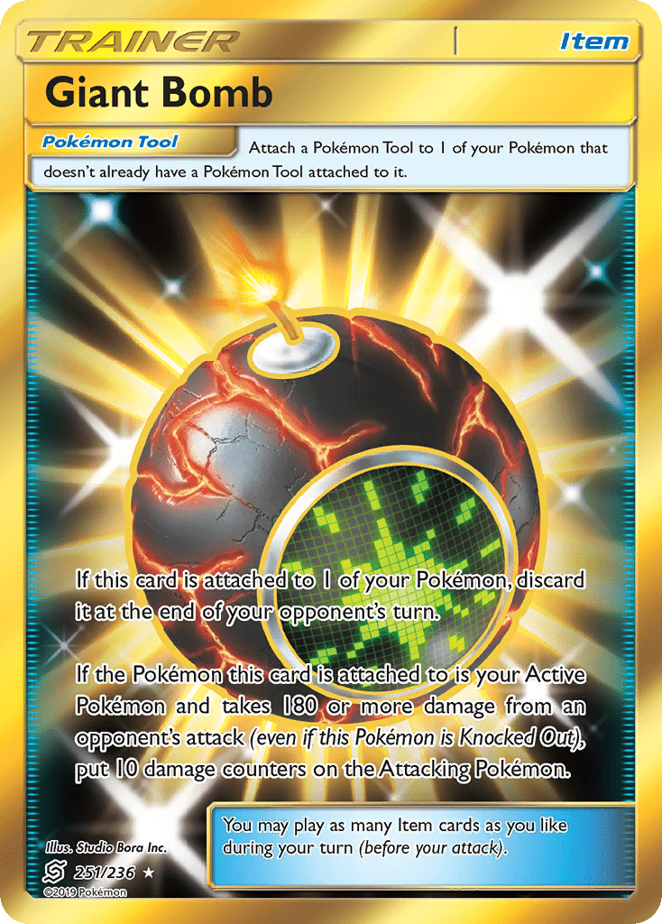 Giant Bomb (251/236) [Sun & Moon: Unified Minds] Pokemon Single Pokémon  | Multizone: Comics And Games