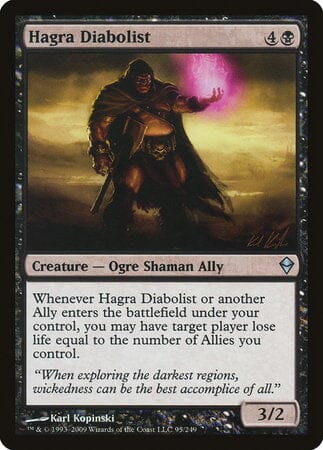 Hagra Diabolist [Zendikar] MTG Single Magic: The Gathering  | Multizone: Comics And Games