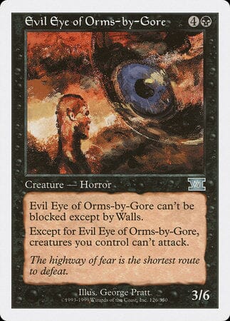 Evil Eye of Orms-by-Gore [Classic Sixth Edition] MTG Single Magic: The Gathering  | Multizone: Comics And Games