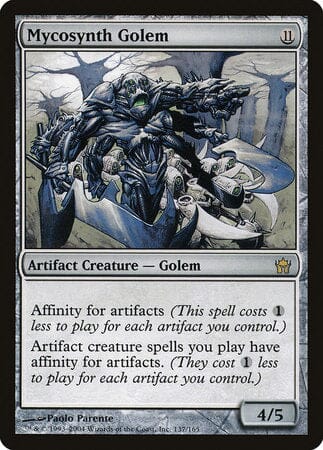 Mycosynth Golem [Fifth Dawn] MTG Single Magic: The Gathering  | Multizone: Comics And Games