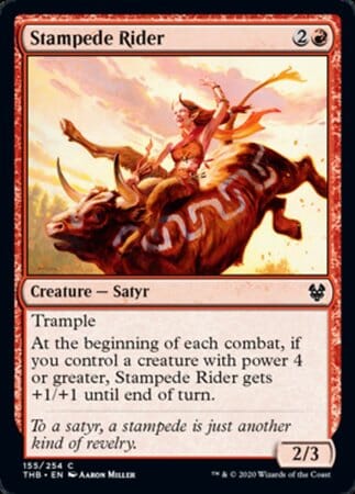 Stampede Rider [Theros Beyond Death] MTG Single Magic: The Gathering  | Multizone: Comics And Games