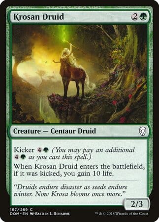 Krosan Druid [Dominaria] MTG Single Magic: The Gathering  | Multizone: Comics And Games