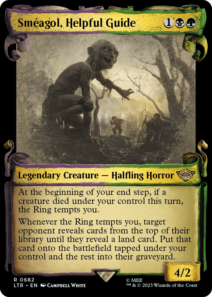 Smeagol, Helpful Guide [The Lord of the Rings: Tales of Middle-Earth Showcase Scrolls] MTG Single Magic: The Gathering  | Multizone: Comics And Games