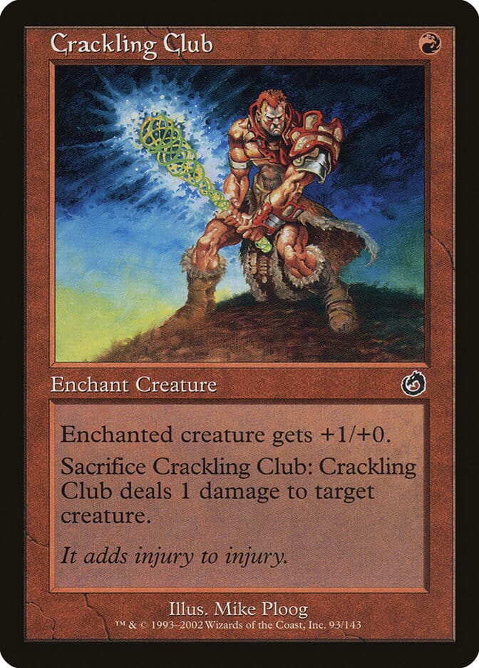 Crackling Club [Torment] MTG Single Magic: The Gathering  | Multizone: Comics And Games