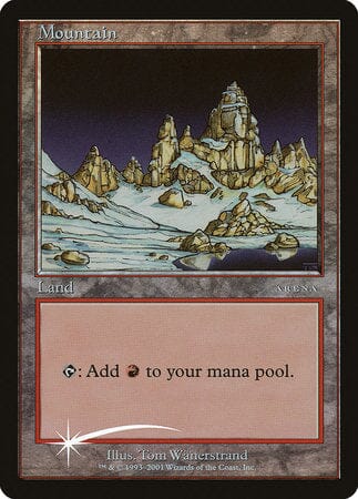 Mountain (2001) [Arena League 2001] MTG Single Magic: The Gathering  | Multizone: Comics And Games