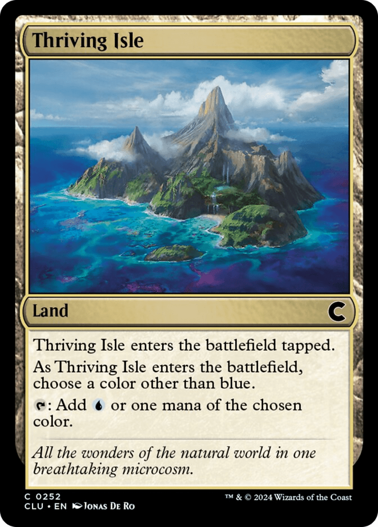 Thriving Isle [Ravnica: Clue Edition] MTG Single Magic: The Gathering  | Multizone: Comics And Games