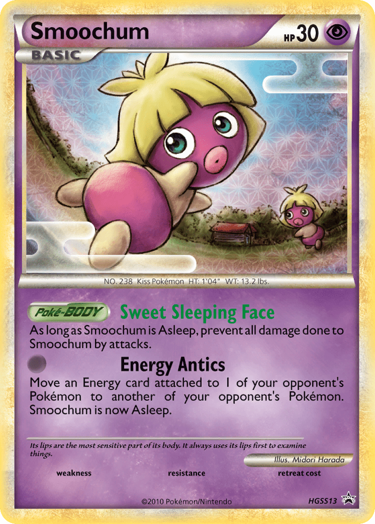 Smoochum (HGSS13) [HeartGold & SoulSilver: Black Star Promos] Pokemon Single Pokémon  | Multizone: Comics And Games