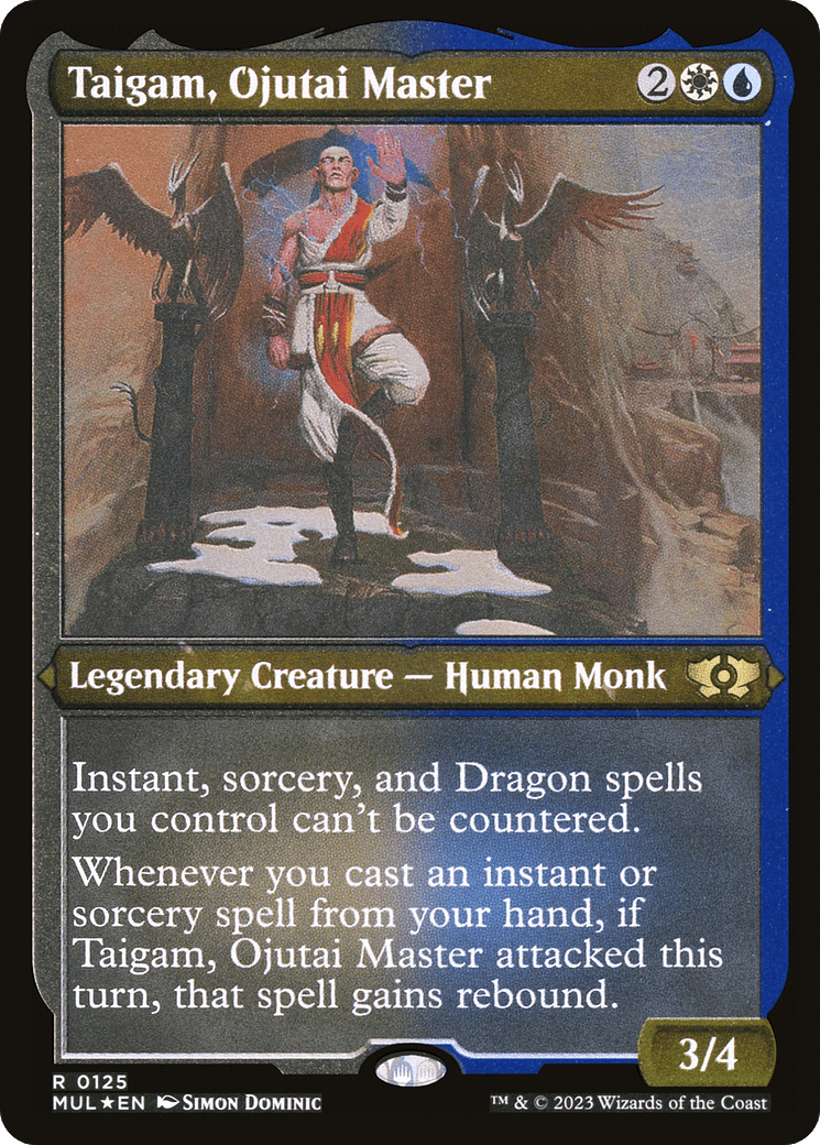 Taigam, Ojutai Master (Foil Etched) [Multiverse Legends] MTG Single Magic: The Gathering  | Multizone: Comics And Games