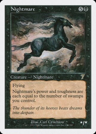 Nightmare [Seventh Edition] MTG Single Magic: The Gathering  | Multizone: Comics And Games