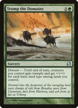 Tromp the Domains [Modern Masters] MTG Single Magic: The Gathering  | Multizone: Comics And Games