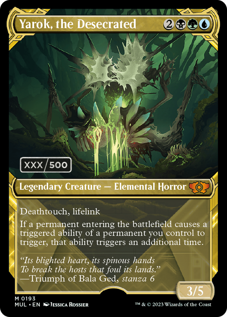 Yarok, the Desecrated (Serialized) [Multiverse Legends] MTG Single Magic: The Gathering  | Multizone: Comics And Games