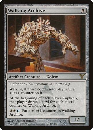 Walking Archive [Dissension] MTG Single Magic: The Gathering  | Multizone: Comics And Games