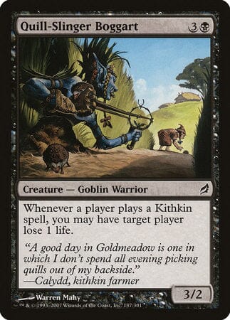 Quill-Slinger Boggart [Lorwyn] MTG Single Magic: The Gathering  | Multizone: Comics And Games