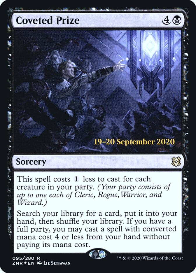 Coveted Prize [Zendikar Rising Prerelease Promos] MTG Single Magic: The Gathering  | Multizone: Comics And Games