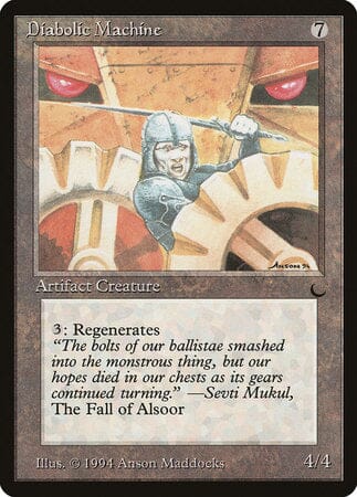 Diabolic Machine [The Dark] MTG Single Magic: The Gathering  | Multizone: Comics And Games