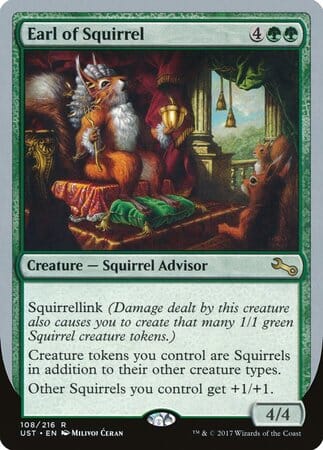 Earl of Squirrel [Unstable] MTG Single Magic: The Gathering  | Multizone: Comics And Games